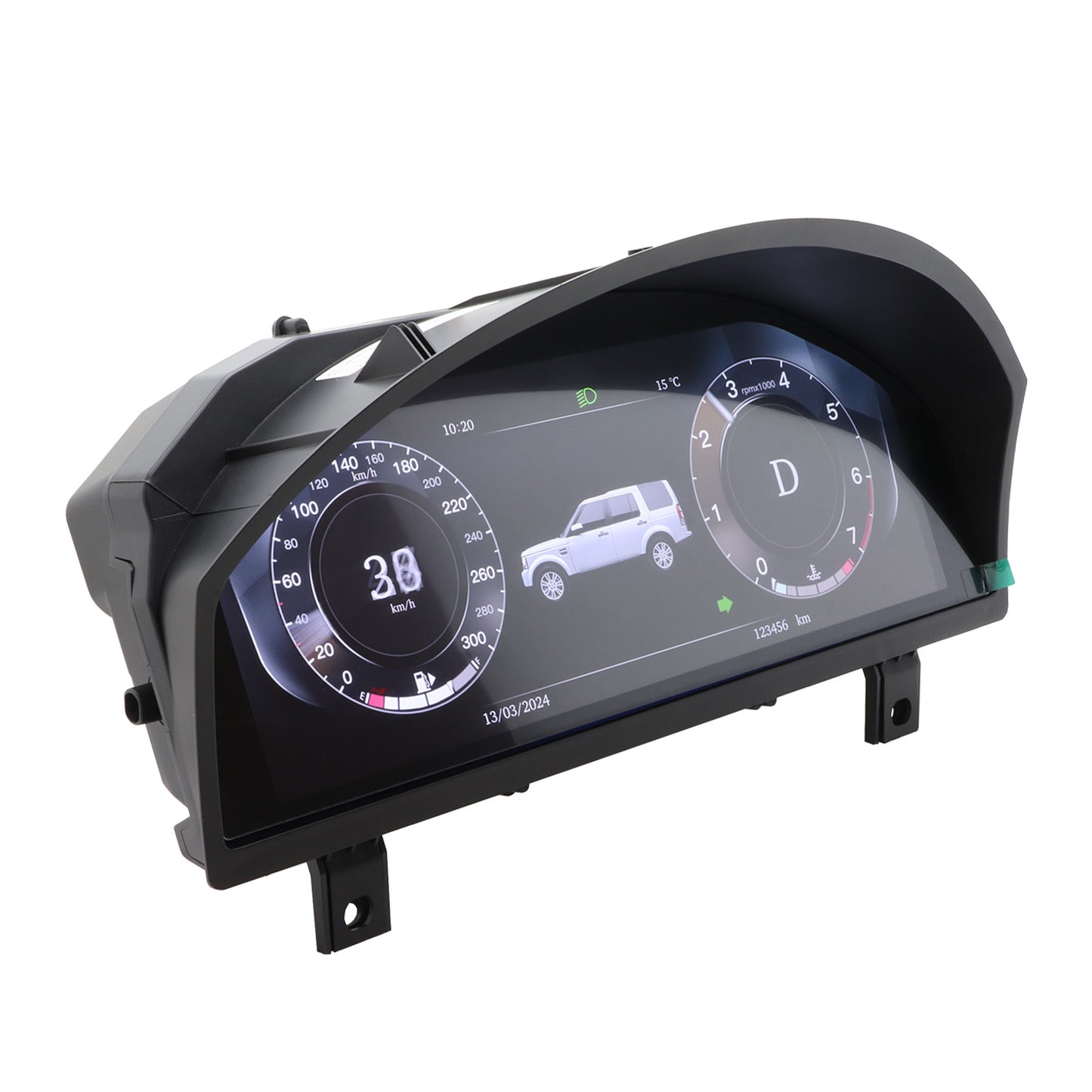 12.3" Digital Dashboard Speedometer for 2004-2009 Land Rover Discovery 3 | LCD Instrument Cluster