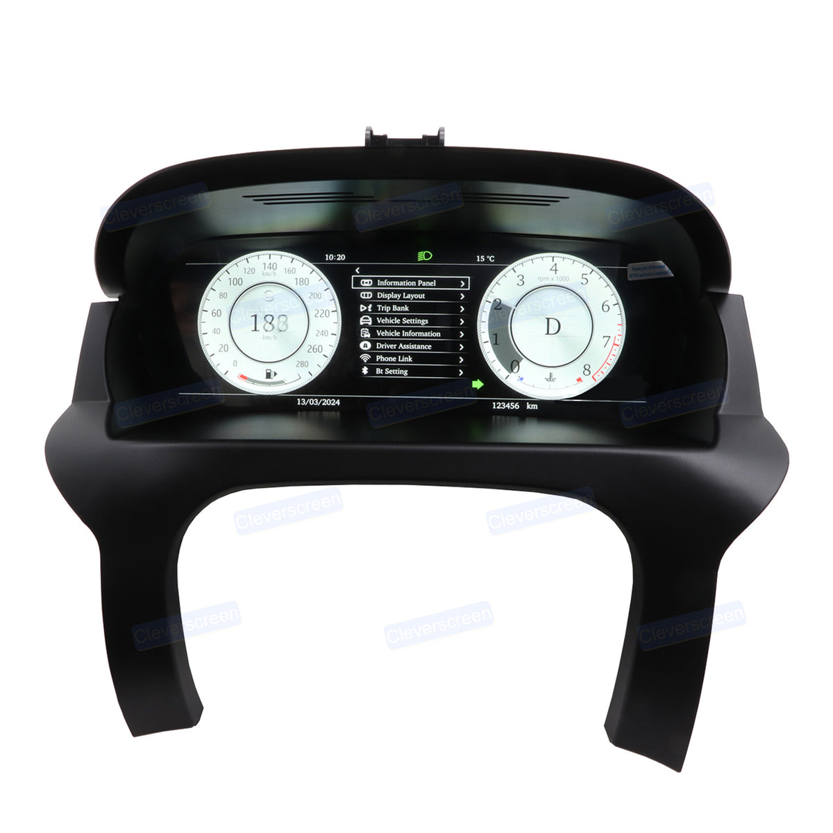 12.3'' Digital LCD Instrument Dash Screen Cluster for Range Rover Evoque 2012–2019 LCD Dashboard Instrument Display