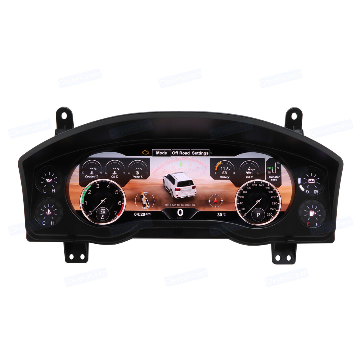 Cleverscreen New 12.3 Inch Digital Instrument Cluster for Land Cruiser LC200 2008-2020 Upgrade High Resolution IPS LCD