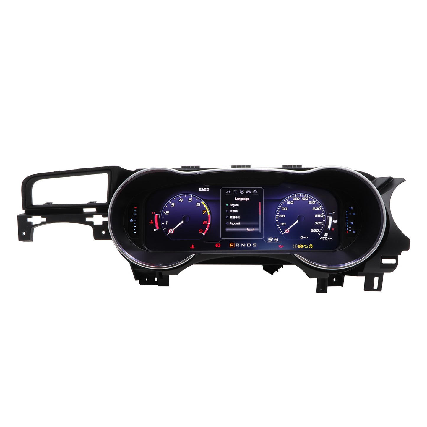 12.3inch LCD Car Dashboard Digital Cluster Car Speedometer for 2015-2021 Ford Mustang RHD