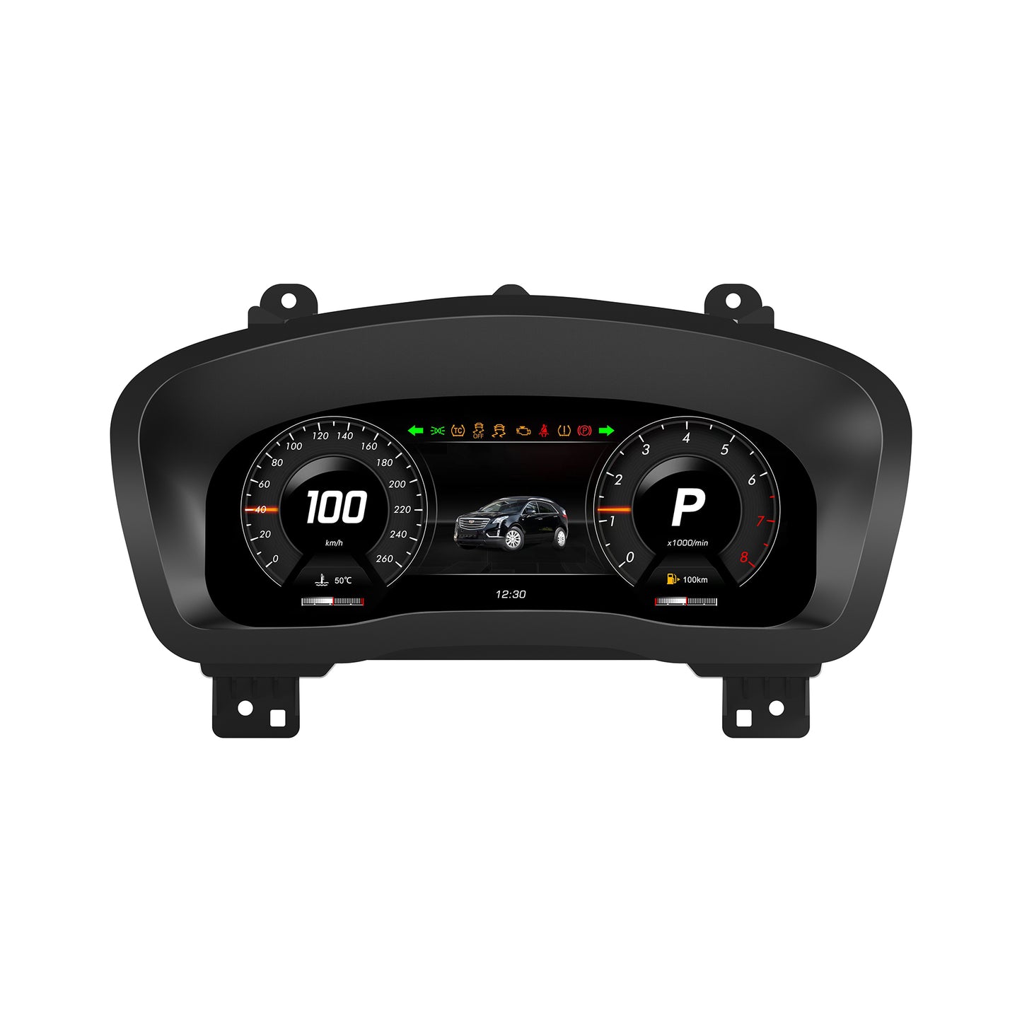 Genuine Style Car Digital Dashboard for Cadillac XT5 2016-2019 - Analog & Digital Display