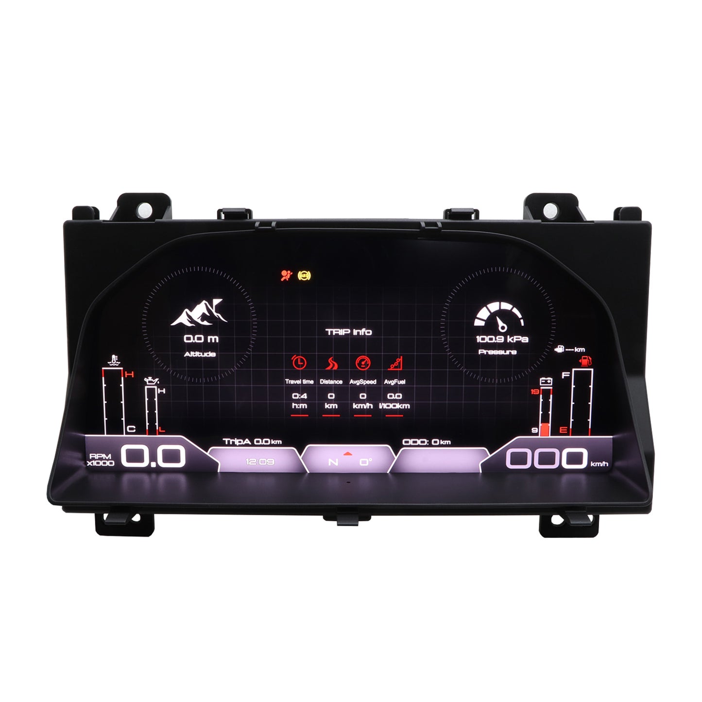 Full Digital Dashboard for Toyota Land Cruiser LC71 LC76 LC78 LC79 | 12.3" LCD Instrument Cluster with Tire Pressure & Terrain Modes