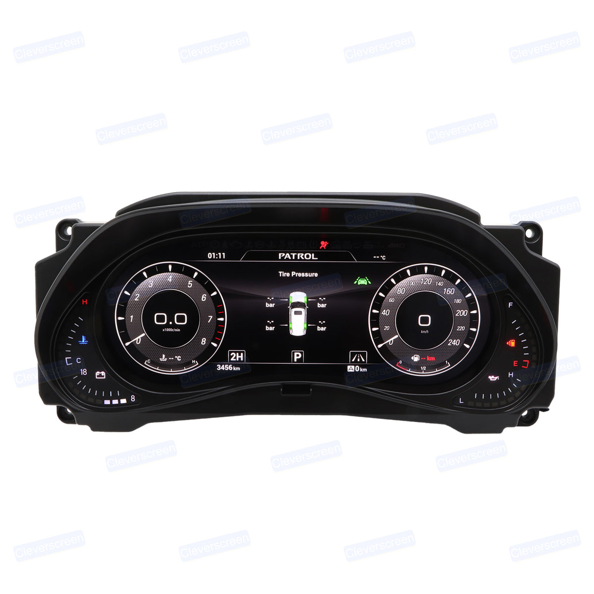 Car Digital Dashboard Speedometer Display for Nissan Patrol Y62 2008-2022 Mechanical Instrument Panel