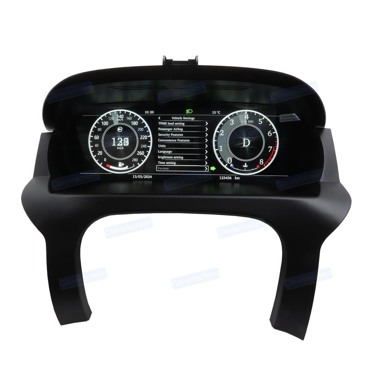 12.3'' Digital LCD Instrument Dash Screen Cluster for Range Rover Evoque 2012–2019 LCD Dashboard Instrument Display