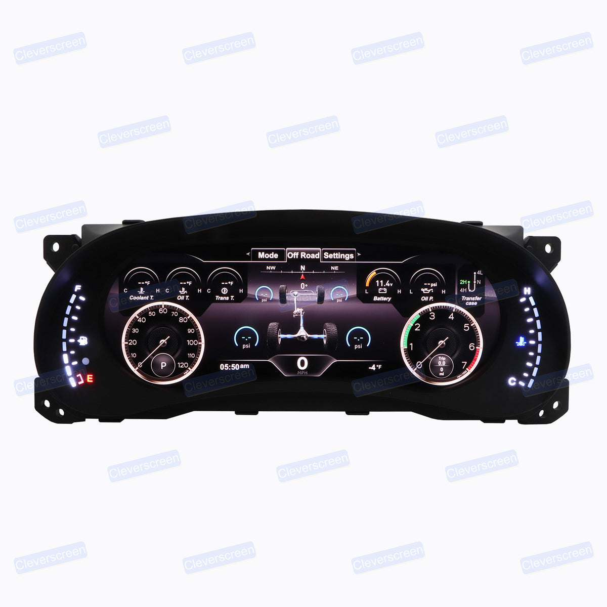 12.3'' Digital LCD Instrument Dash Screen Cluster for Jeep Wrangler JK 2010-2017 LCD Dashboard Instrument Display