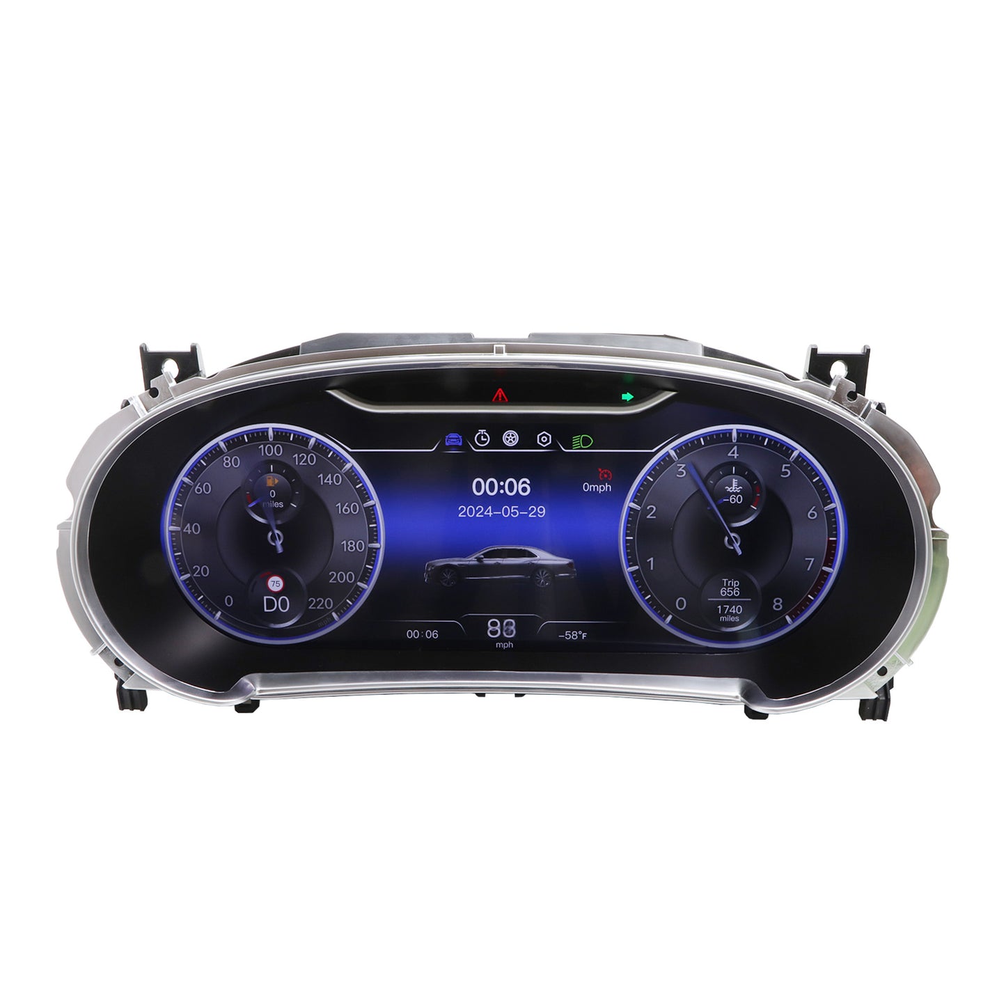 12.3" Digital Dashboard Cluster for Bentley Flying Spur Continental GT 2013-2017 | HD IPS Instrument Cluster