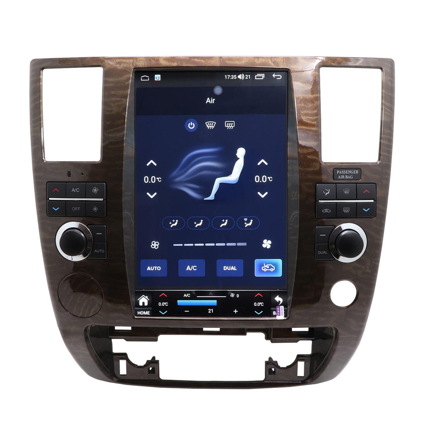 12.1 Inch Android Radio for Infiniti QX56 2008-2010 - Big Touch Screen Stereo Head Unit with  CarPlay/Android Auto, GPS, 4G+64G