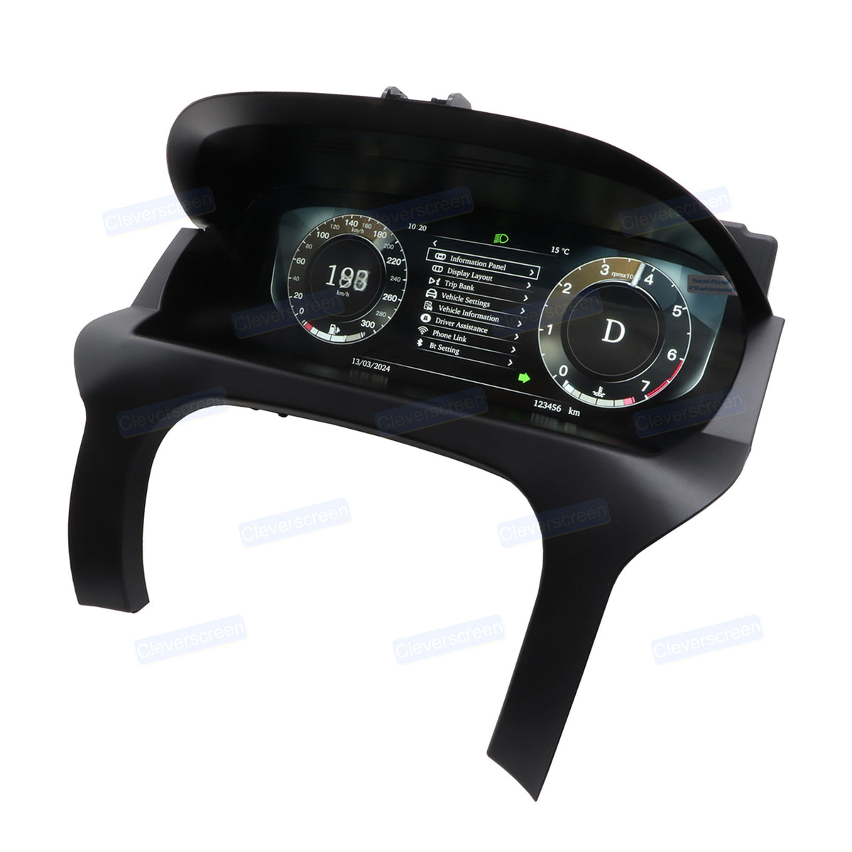 12.3'' Digital LCD Instrument Dash Screen Cluster for Range Rover Evoque 2012–2019 LCD Dashboard Instrument Display