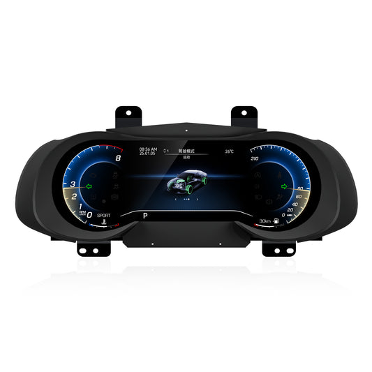 12.3" Car Digital Dashboard for Maserati Quattroporte 2013-2020 Instrument Cluster