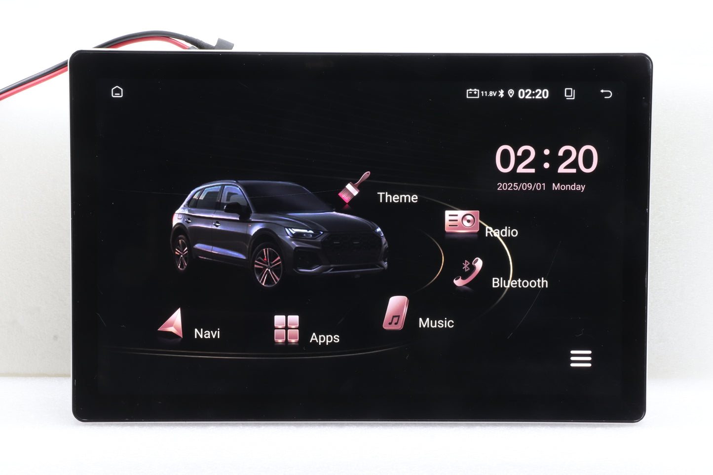 Universal 11.5" Car Head Unit Wireless CarPlay Android Auto IPS Display