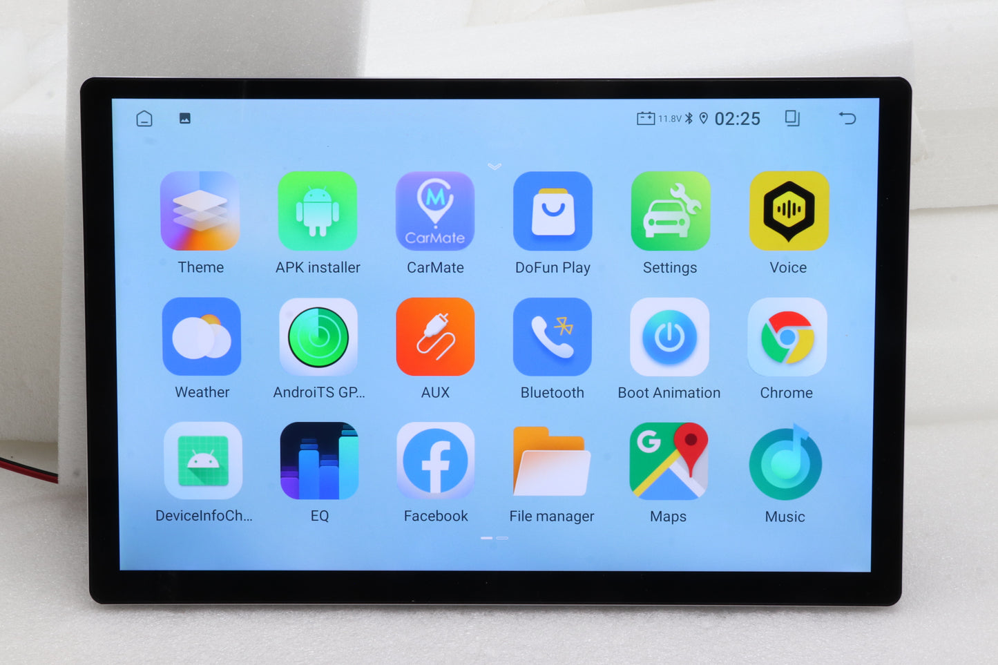 12.9" Universal Car Head Unit - Wireless CarPlay Android Auto IPS Touchscreen Display