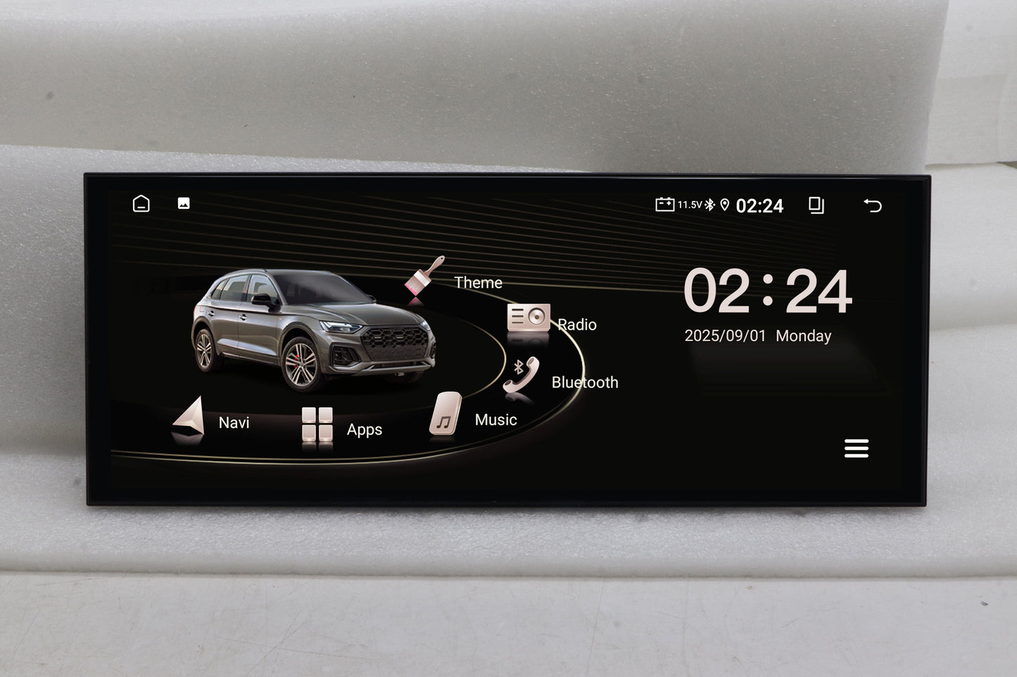 12.3" Car Stereo for Audi Android 13 Wireless CarPlay Android Auto T133 DSP Head Unit