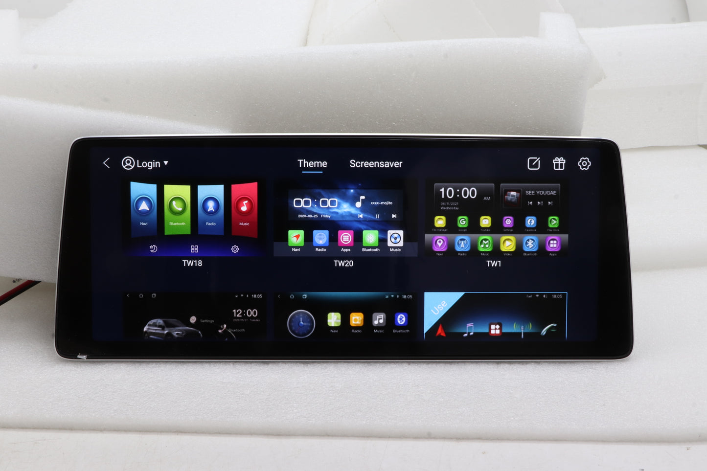 12.8" Car Stereo for BMW/Audi Android 13 Wireless CarPlay Android Auto T133 DSP Head Unit