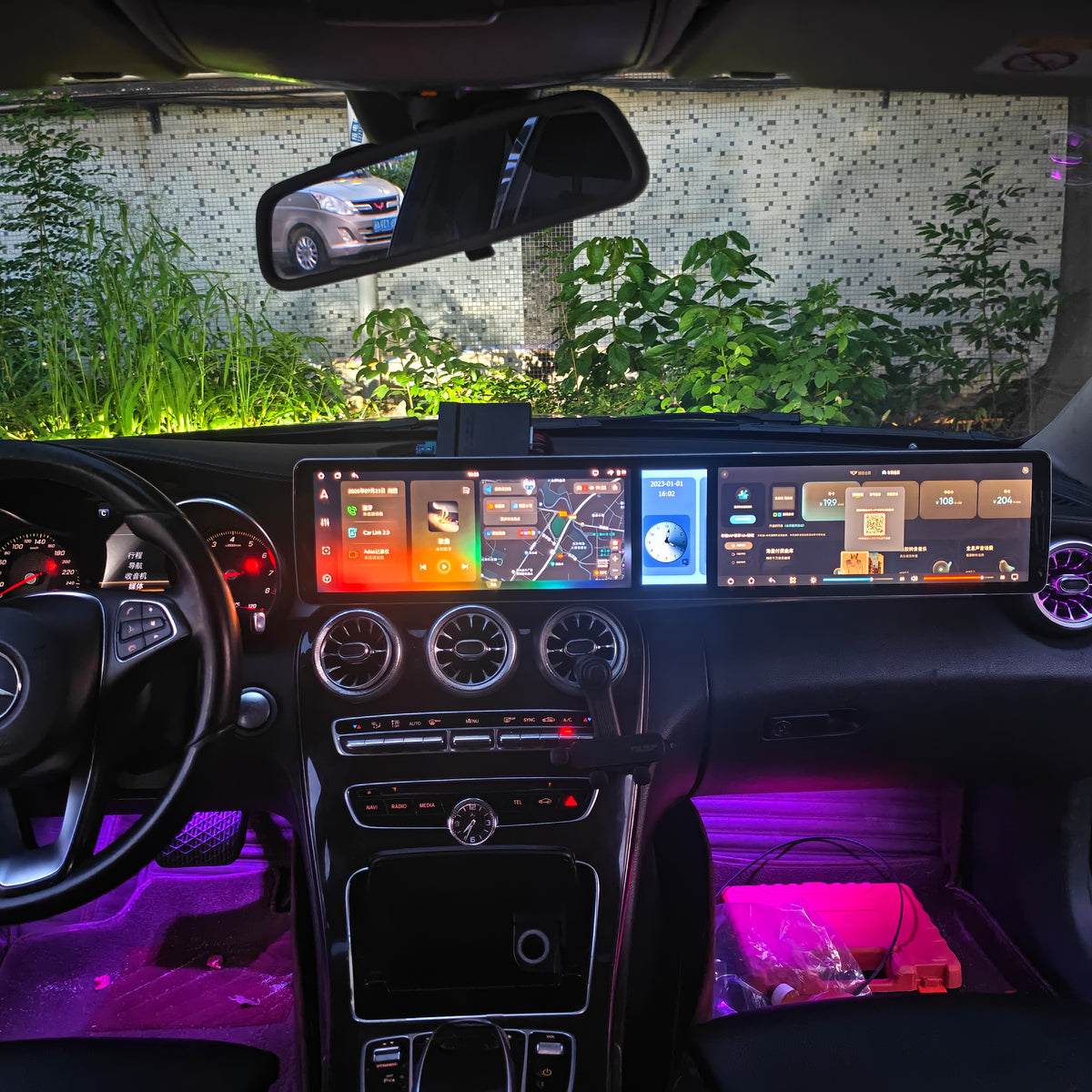 10.25-inch Android Car DVD Player and Multimedia Radio for Mercedes-Benz C-Class and GLC 2016 NTG 5.0