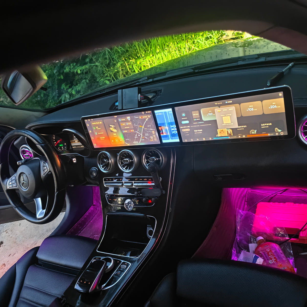 10.25-inch Android Car DVD Player and Multimedia Radio for Mercedes-Benz C-Class and GLC 2016 NTG 5.0