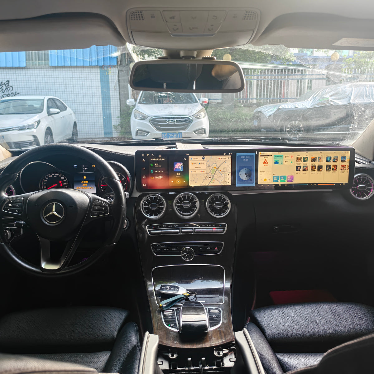 10.25-inch Android Car DVD Player and Multimedia Radio for Mercedes-Benz C-Class and GLC 2016 NTG 5.0