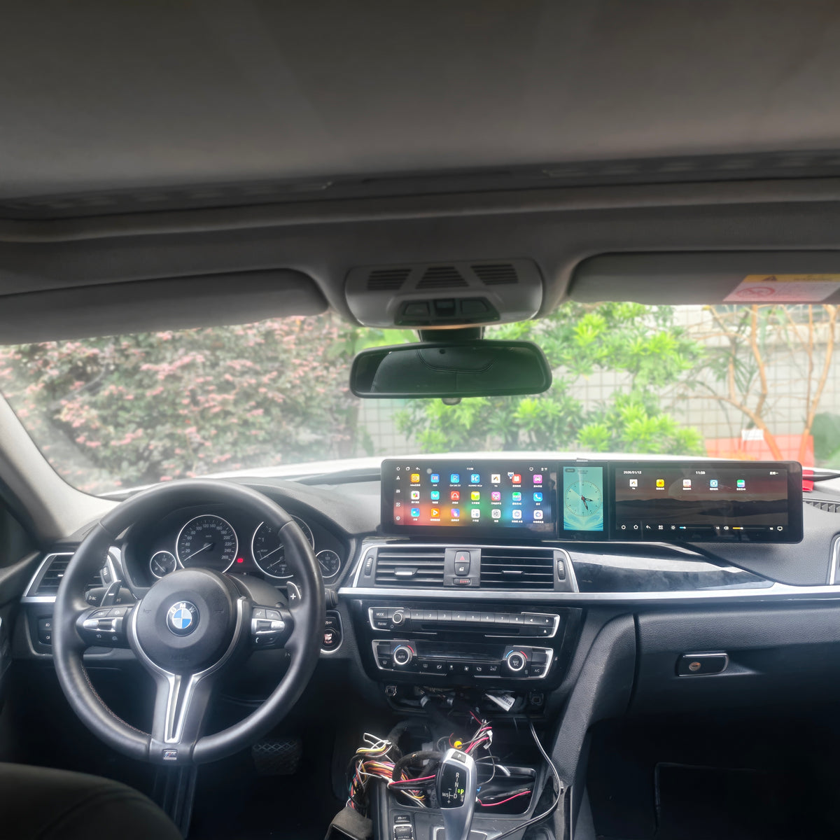 12.3-inch Triple-Screen Android Car DVD Player & Multimedia Radio for BMW 3 Series 2016