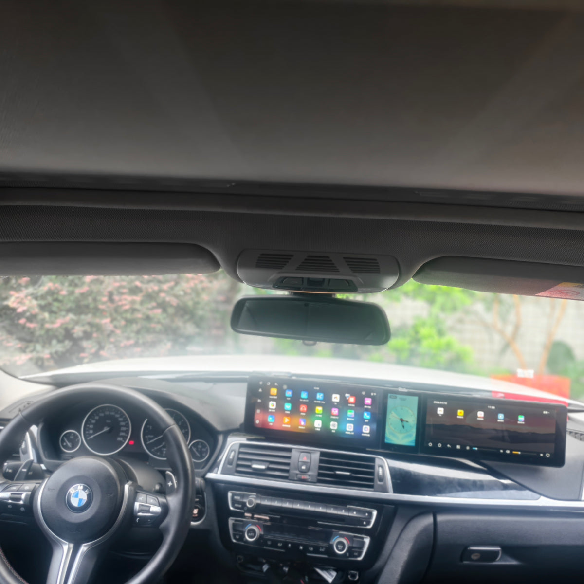 12.3-inch Triple-Screen Android Car DVD Player & Multimedia Radio for BMW 3 Series 2016