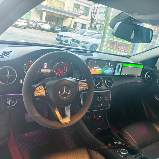 10.25-inchTriple-screen Android Car DVD Playerand Multimedia Radio for Mercedes-Benz GLA200 2015-2019