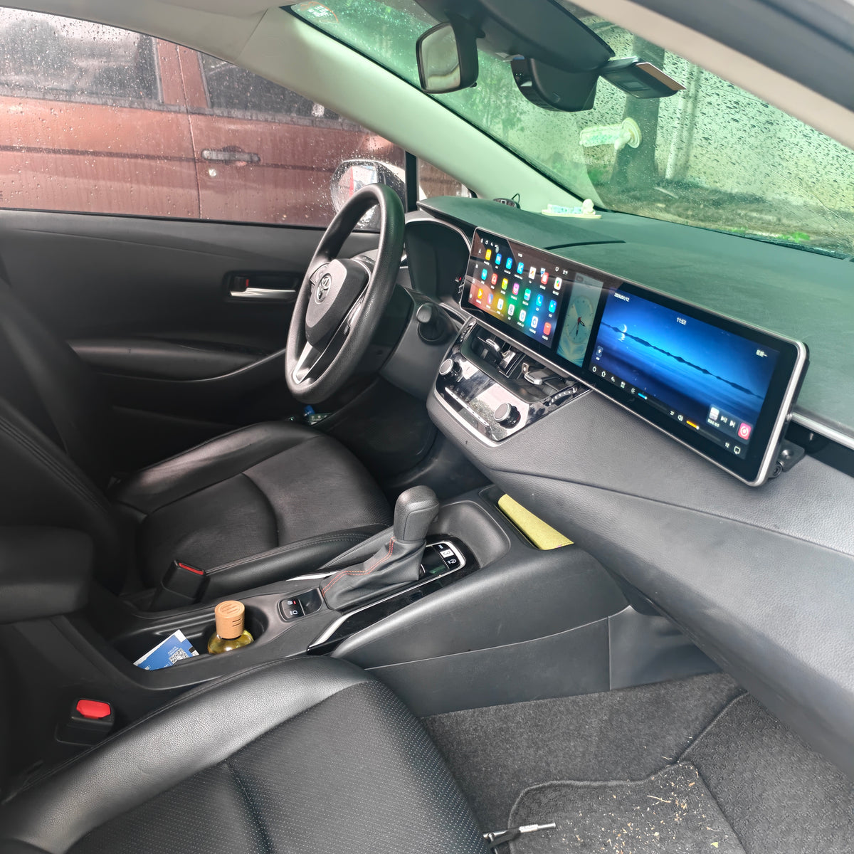 12.3-inch Android Dual-Screen Multimedia Car DVD Player for Toyota Corolla / Frontlander (2019–2025)