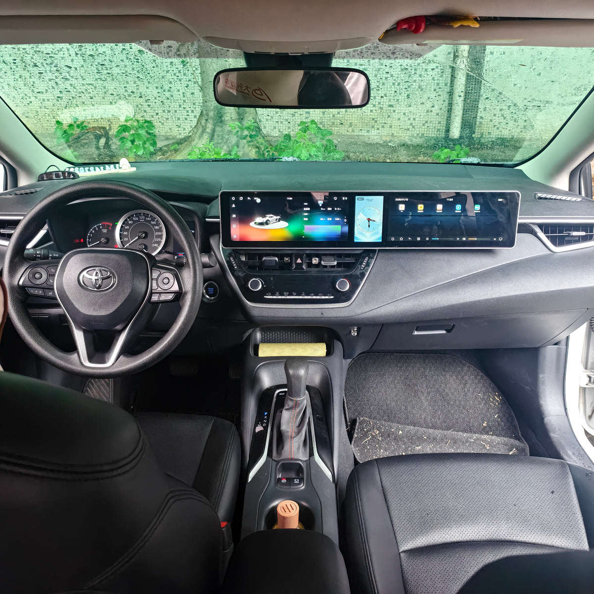 12.3-inch Android Dual-Screen Multimedia Car DVD Player for Toyota Corolla / Frontlander (2019–2025)