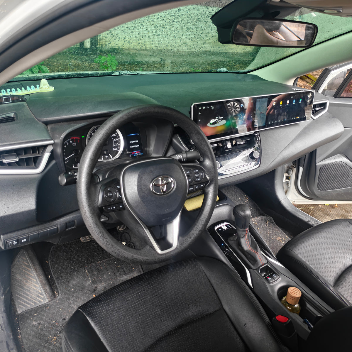 12.3-inch Android Dual-Screen Multimedia Car DVD Player for Toyota Corolla / Frontlander (2019–2025)
