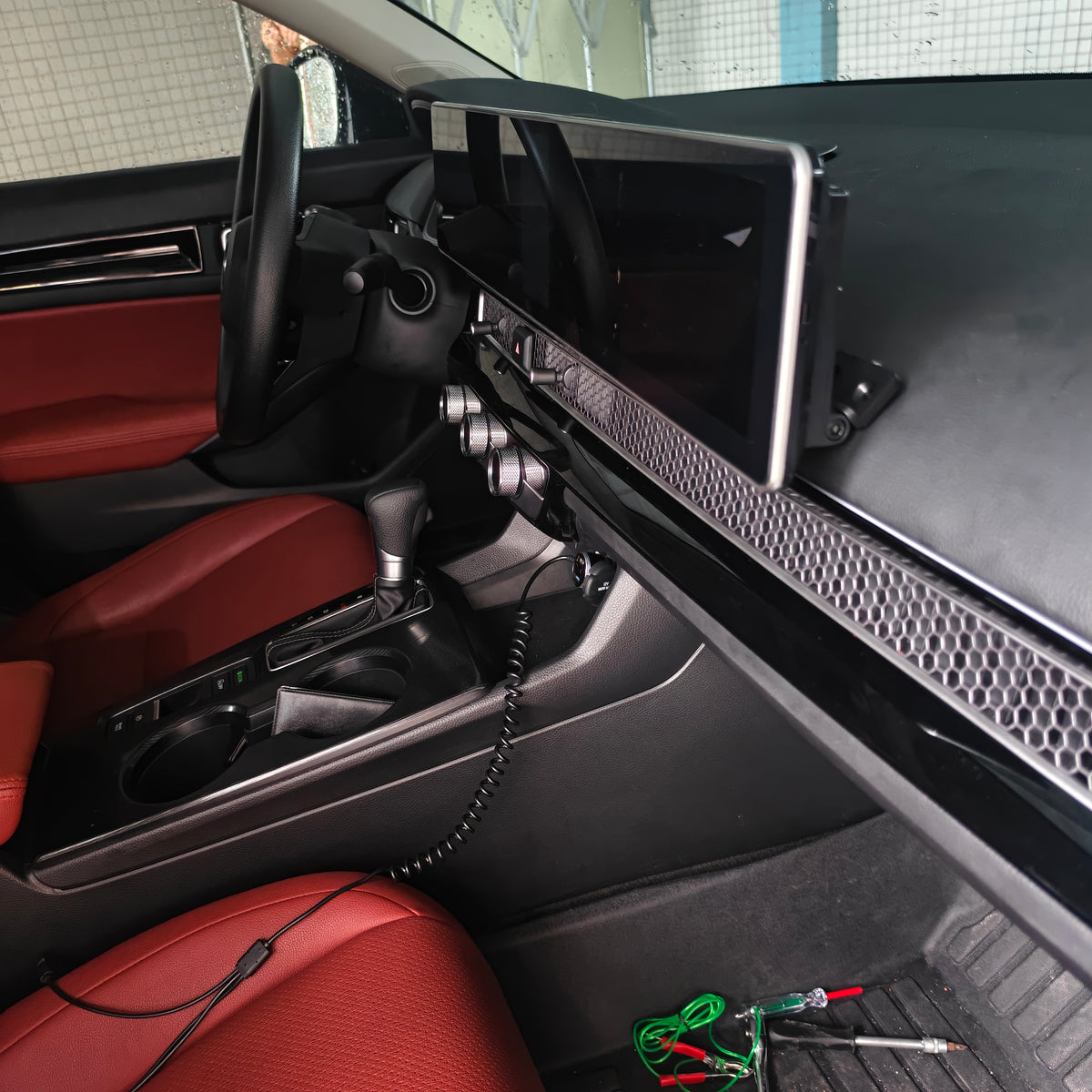 10.25-inchTriple-screen Android Car DVD Playerand Multimedia Radio for Honda Crider GS (2019–2022)
