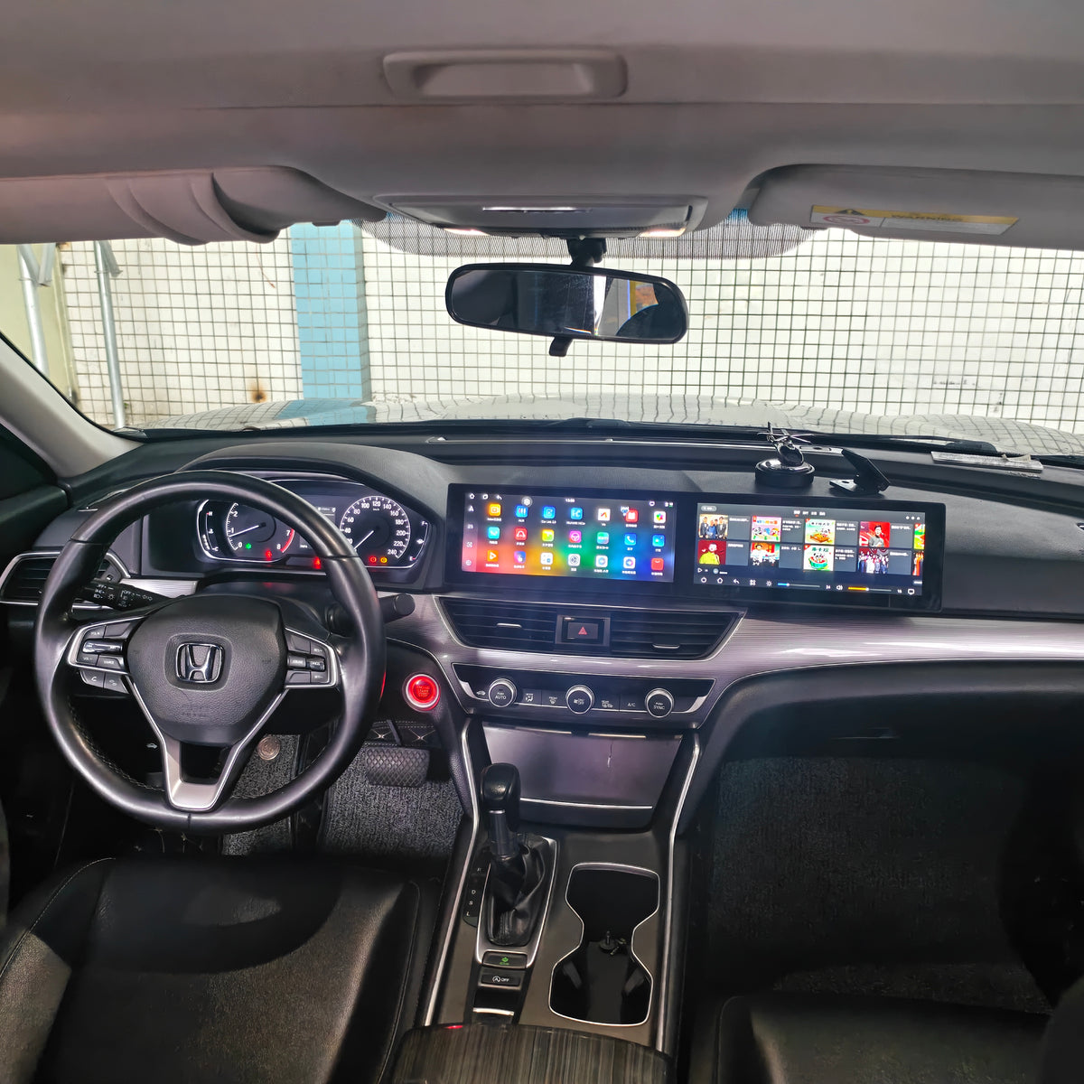 10.25-inch Dual-screen Android Car DVD Playerand Multimedia Radio for Honda Accord (10th Generation) 2018–2022