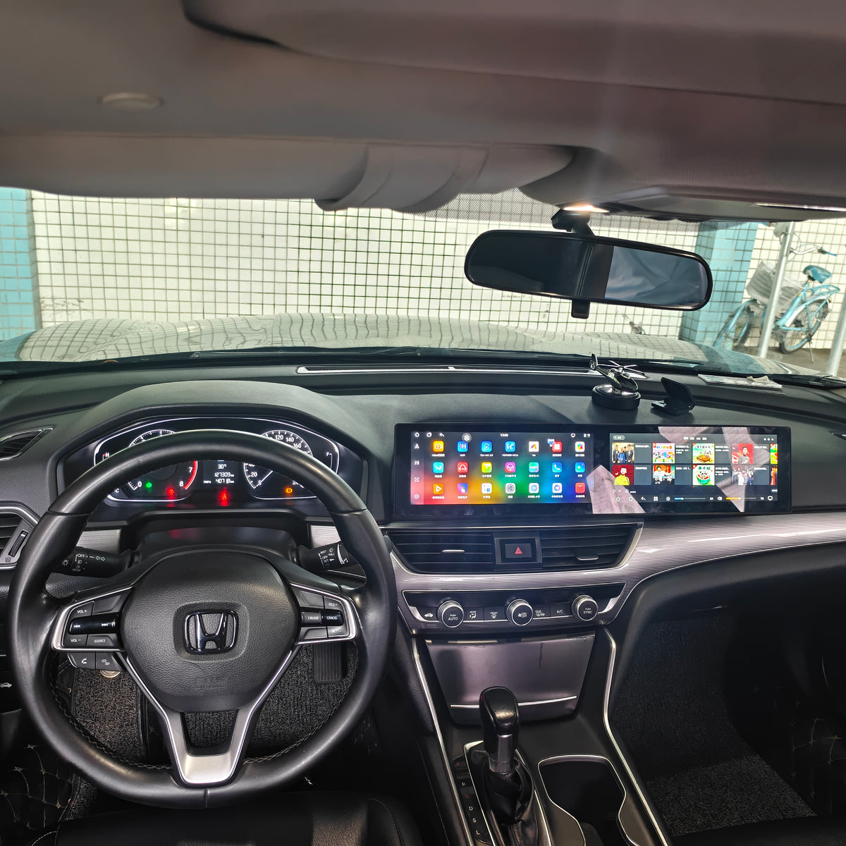 10.25-inch Dual-screen Android Car DVD Playerand Multimedia Radio for Honda Accord (10th Generation) 2018–2022