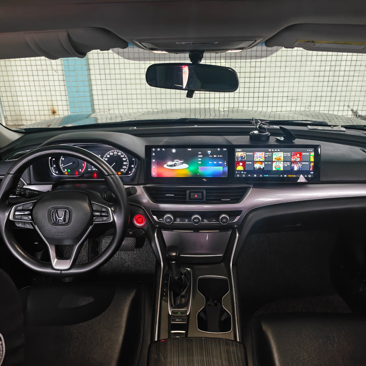 10.25-inch Dual-screen Android Car DVD Playerand Multimedia Radio for Honda Accord (10th Generation) 2018–2022