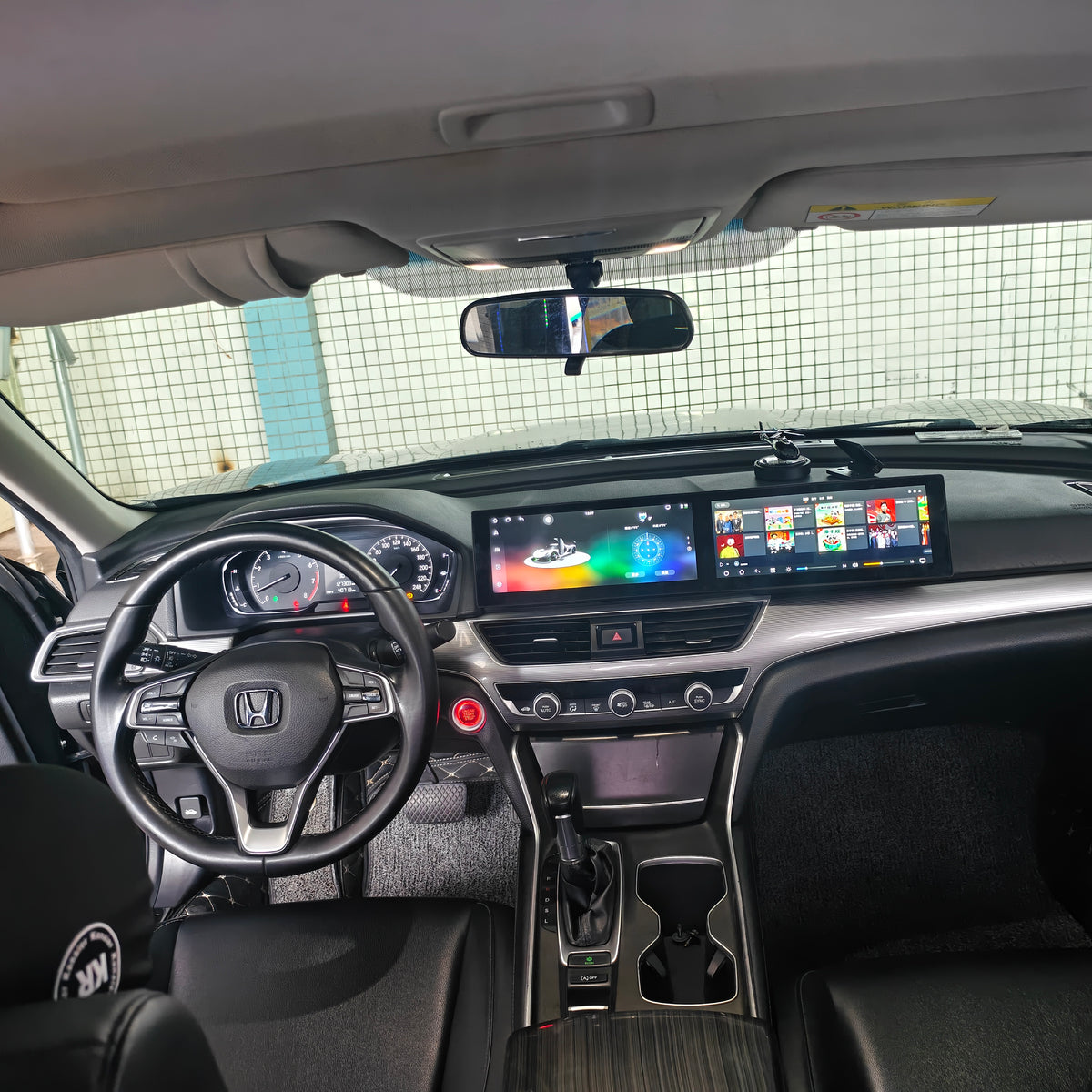 10.25-inch Dual-screen Android Car DVD Playerand Multimedia Radio for Honda Accord (10th Generation) 2018–2022