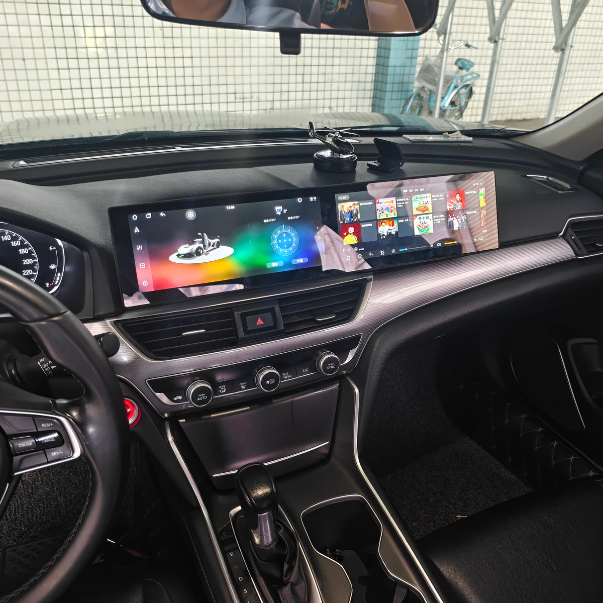 10.25-inch Dual-screen Android Car DVD Playerand Multimedia Radio for Honda Accord (10th Generation) 2018–2022