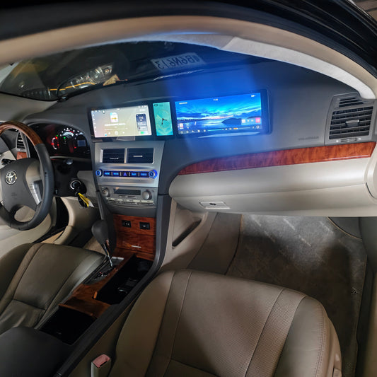 10.25-inchTriple-screen Android Car DVD Playerand Multimedia Radio for Toyota Camry XV40 (6th Generation) 2006–2011