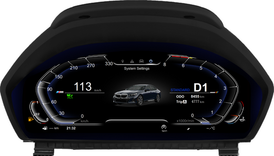 Digital Dashboard Speedometer for BMW 3 Series F30/F31 GT-F34 2013-2020