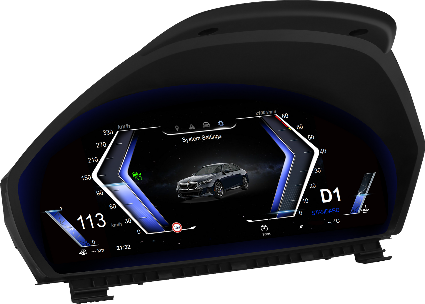 Digital Dashboard Speedometer for BMW 3 Series F30/F31 GT-F34 2013-2020