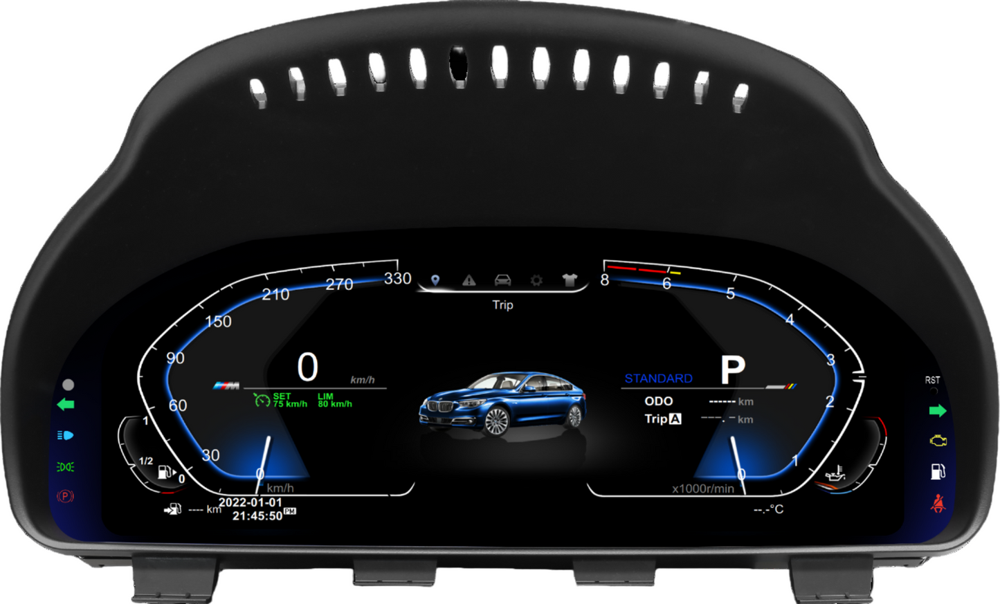 Digital Dashboard Cluster Upgrade for BMW 5-7 Series 2009-2016