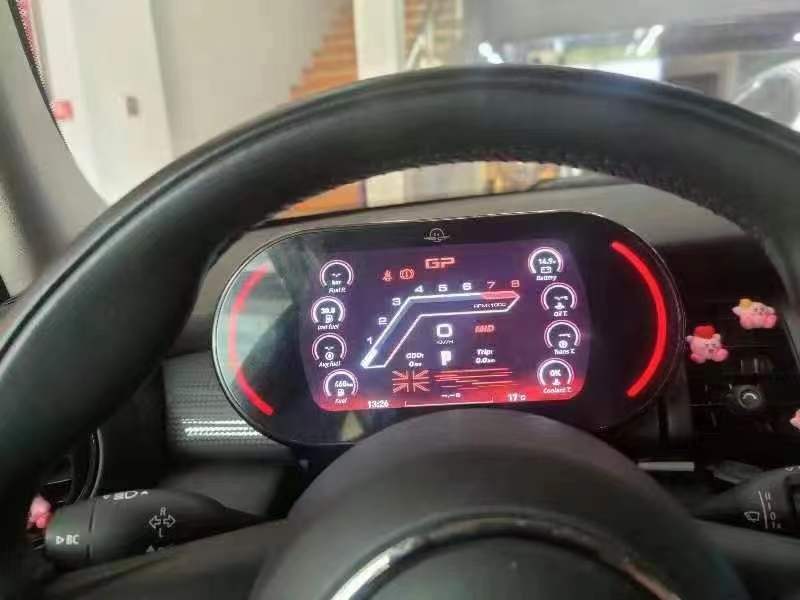12.3'' Digital LCD Instrument Dash Screen Cluster for BMW Mini 2014-2023 LCD Dashboard Instrument Display