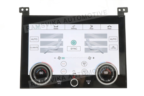 Touch screen climate control Panel Range Rover 2013-2017